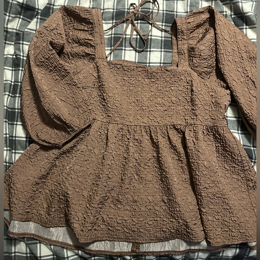 Arula Peplum Top